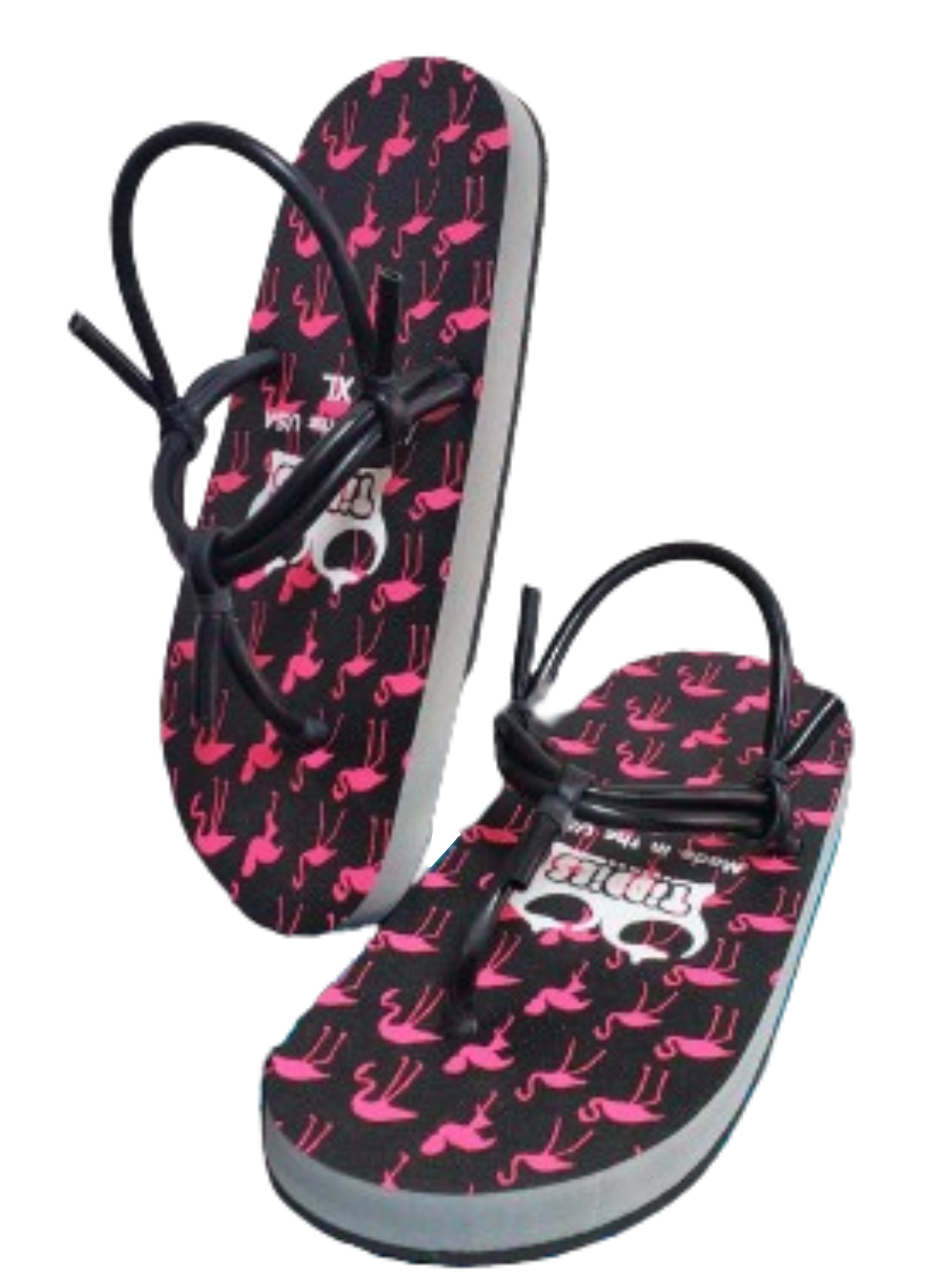 Womens flamingo hot sale flip flops